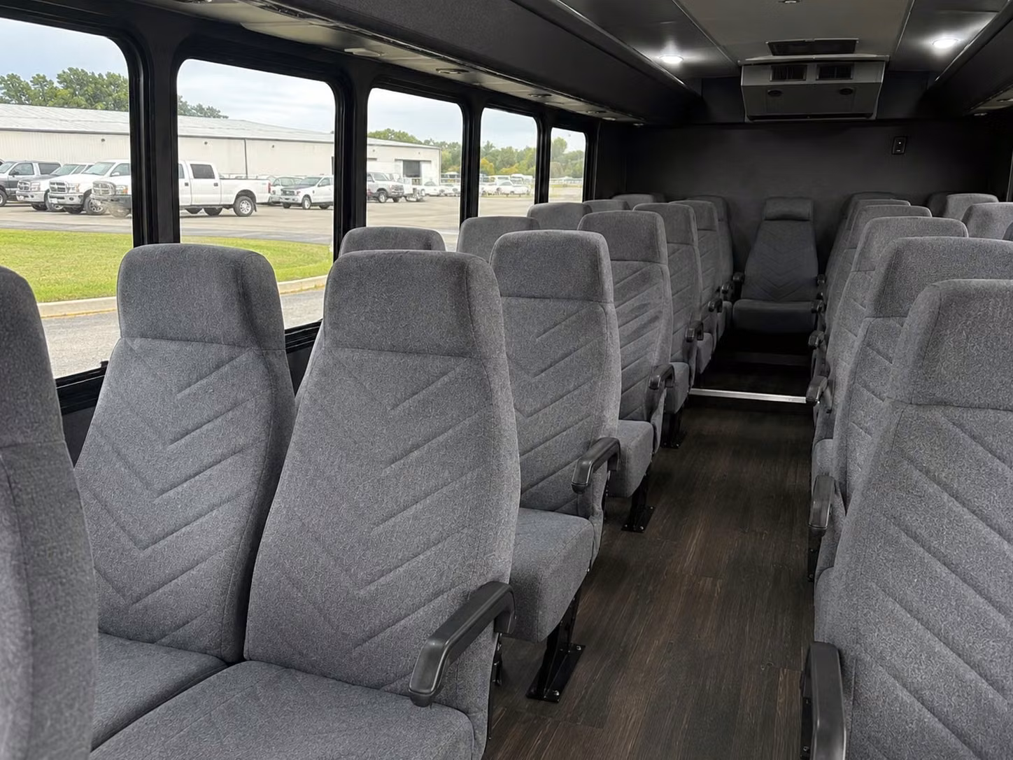 20 passenger minibus interior