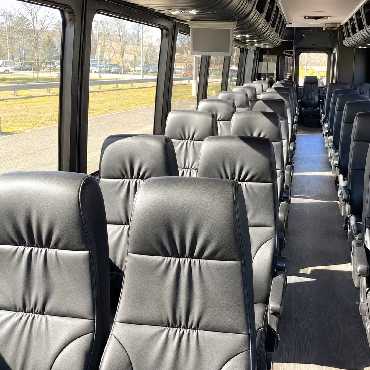 30 passenger minibus interior