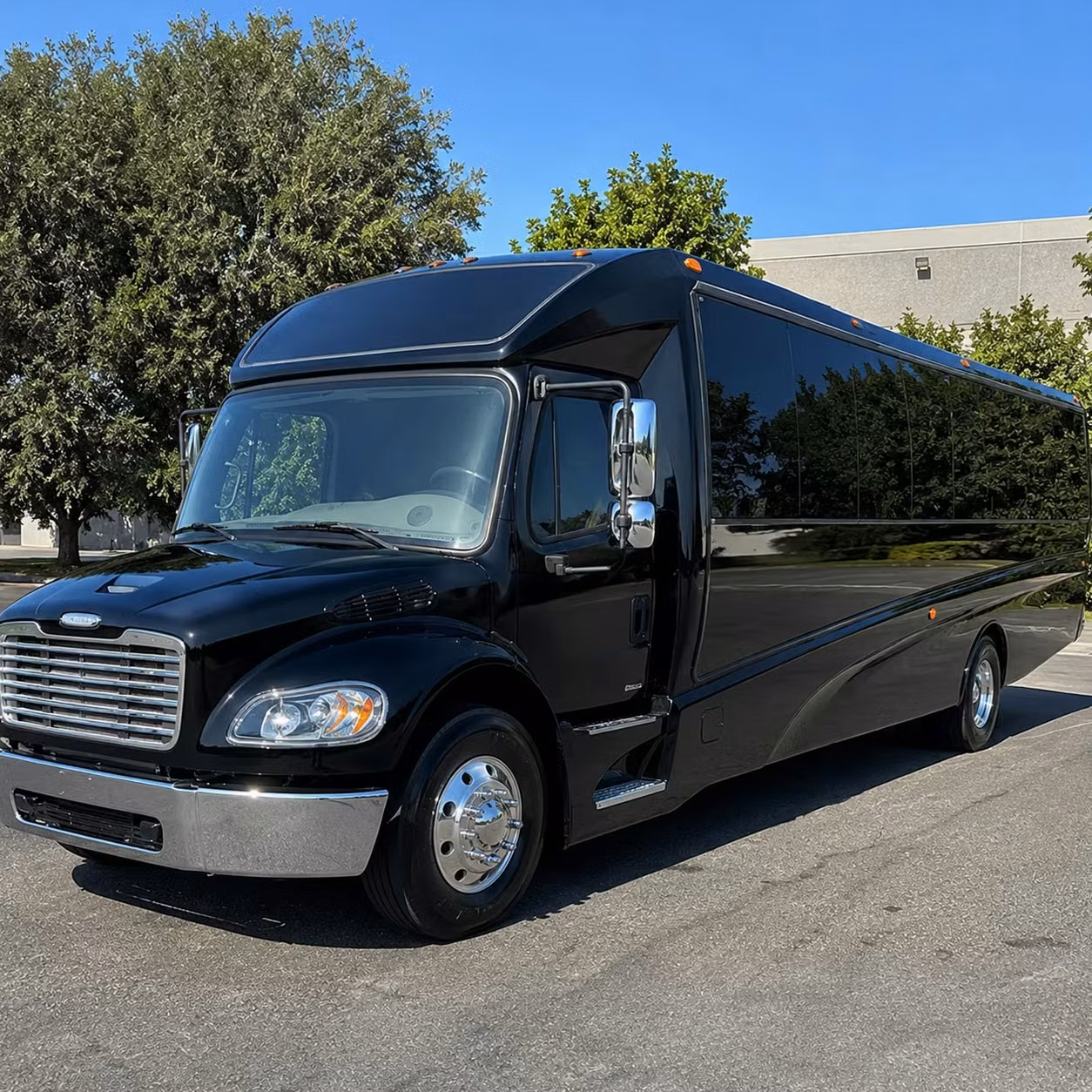 browse minibus rentals in irvine for smaller prom groups