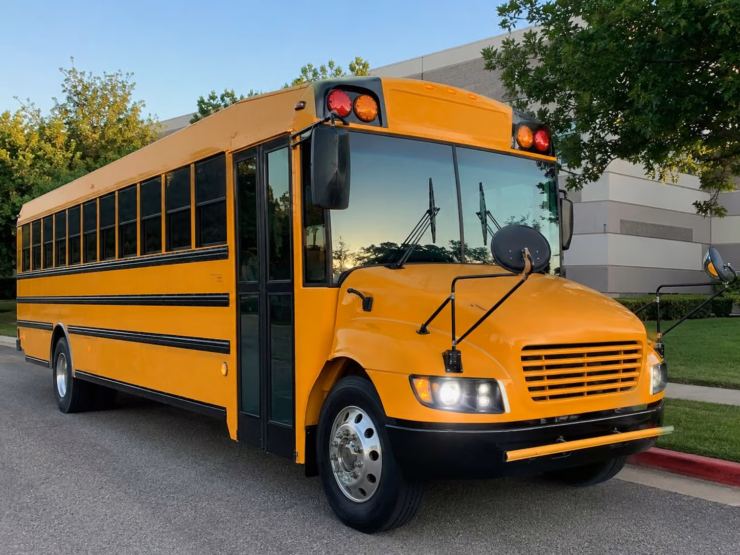 irvine school bus rental