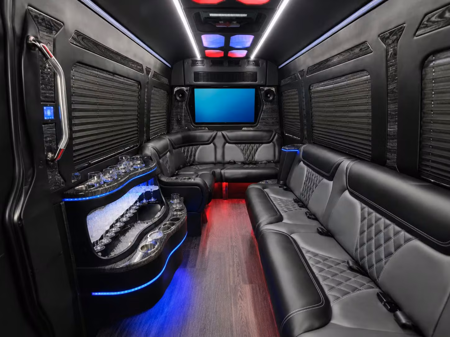 irvine sprinter van rental with driver