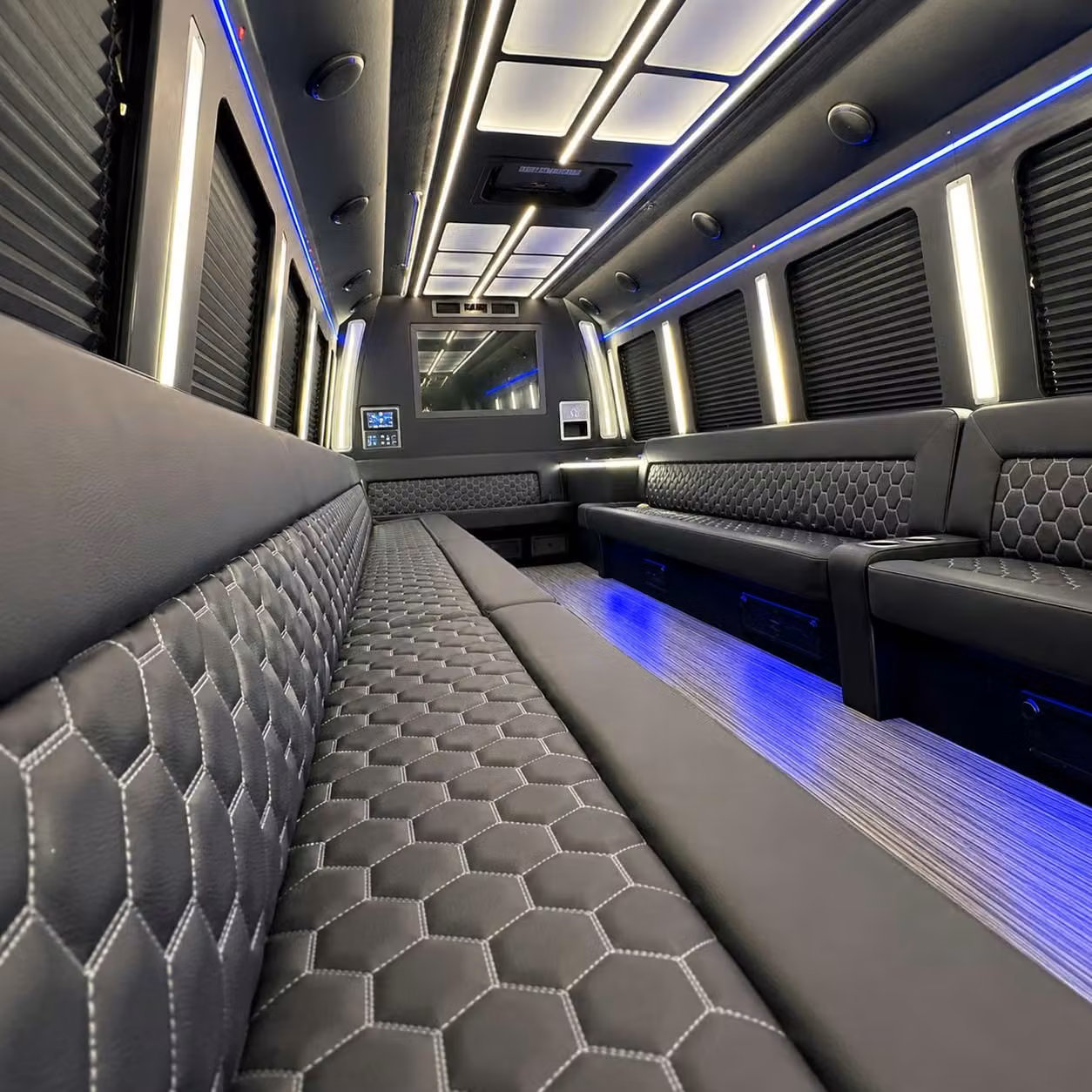 party bus interior